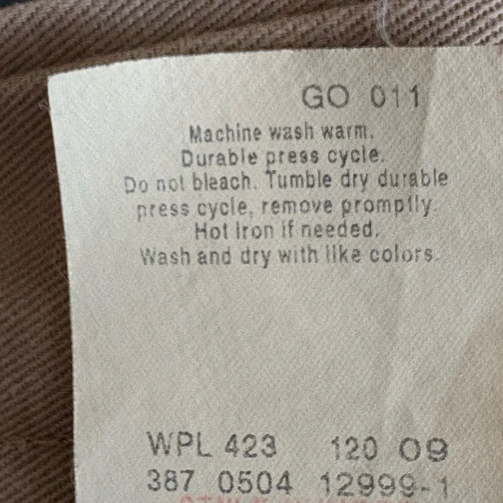 Dockers Men's Khaki Slacks Individual Fit Waistband 34/32 - Picture 5 of 8